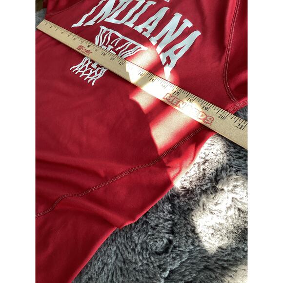 Adidas Men's Climalite Indiana Hoosiers IU Basketball Pullover Tee Shirt Small - Picture 6 of 7